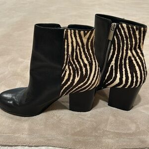 Michael Kors zebra print boots!
